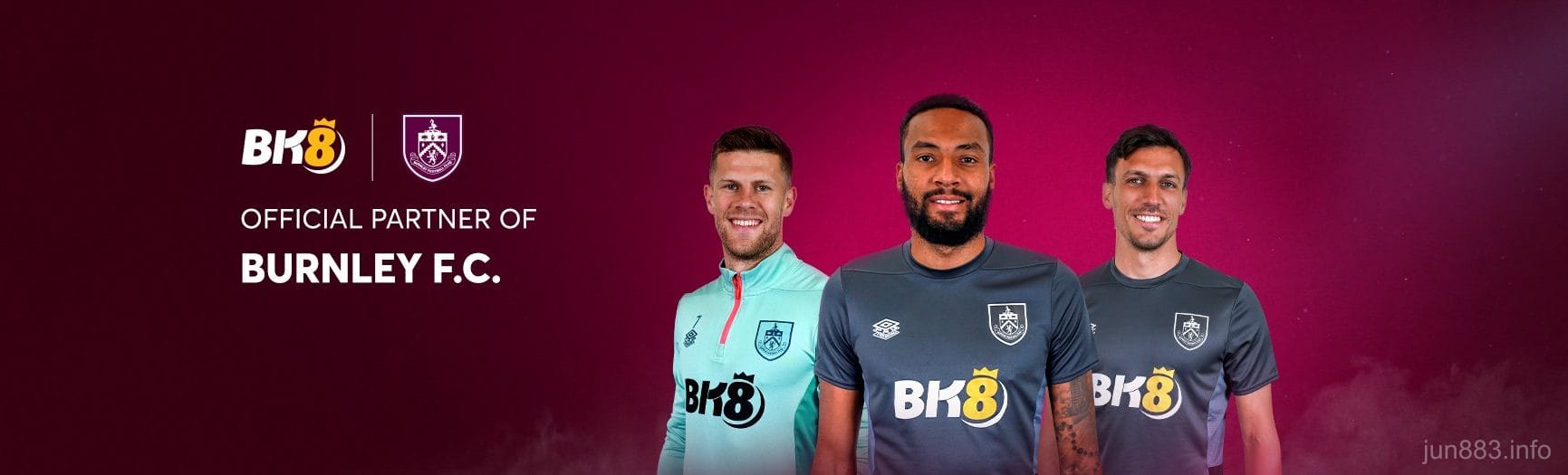 Khuyến mãi BK8 đối tác Burnley FC